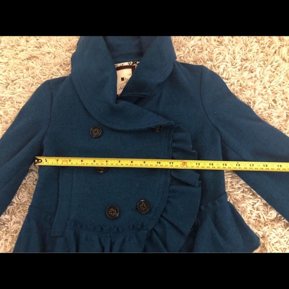 Anthropologie Elevenses Ruffle Jacket size 4 - Picture 5 of 7